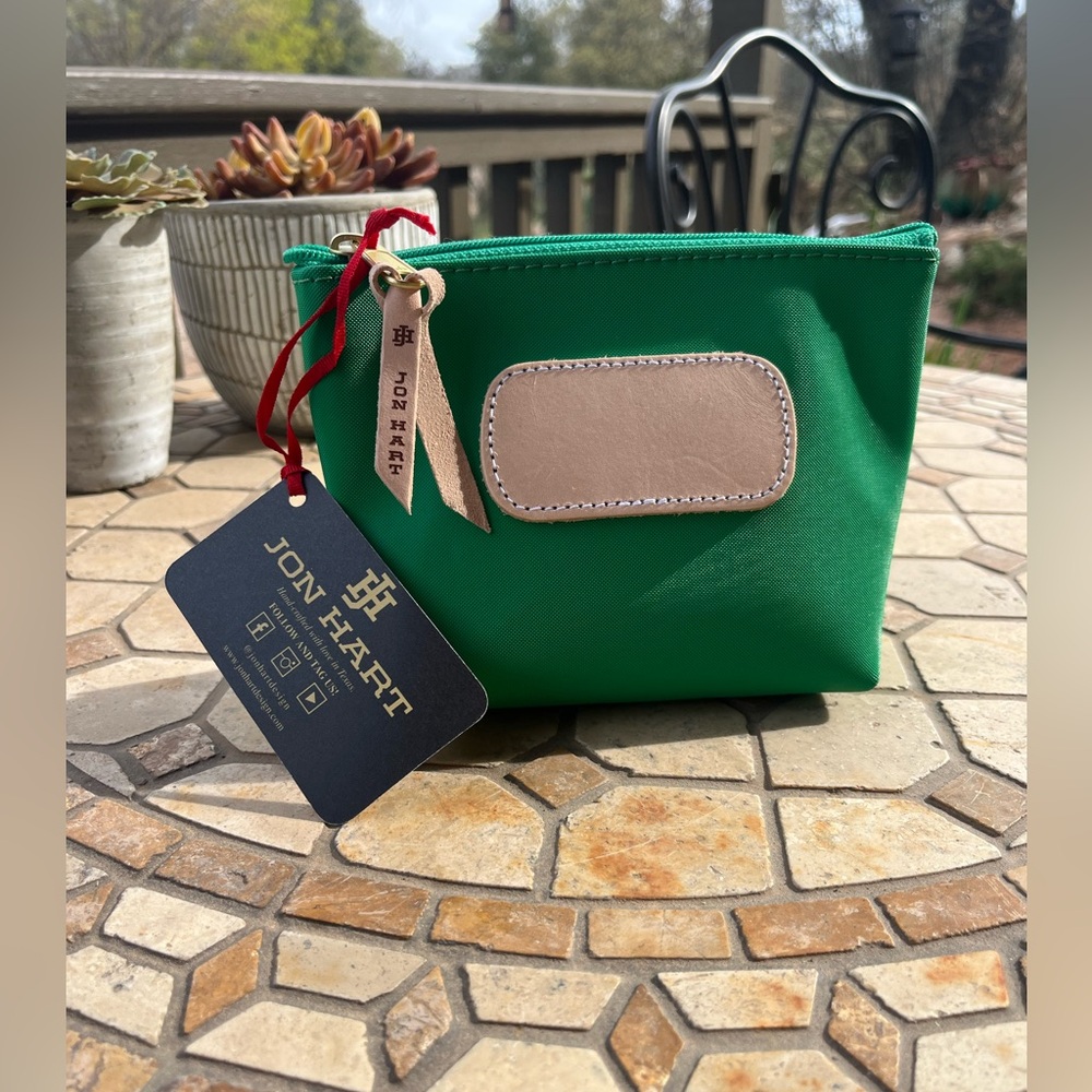 Jon Hart cosmetic bag